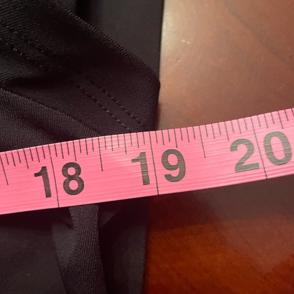 H by Halston, front twist knot dress, black, size small - Picture 6 of 8